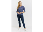 T-Shirt Maille Brillante Imprime Geo