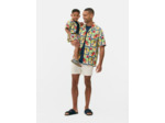 Chemise à fleurs tropicales pour enfant
