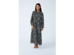 Robe longue de plage imprimée