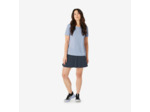 Jupe short de randonnée femme, MH500 bleu