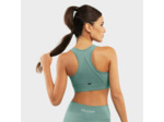 Brassière sport - Maintien élevé Fitness Femme Squat Green Vert Cendré