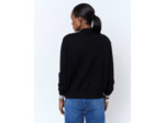 Gilet en mélange laine uni NOIR Femme