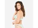 Haut de maillot de bain brassière surf Femme - Roxy Flower kaki