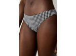 Culotte bikini bas de maillot à carreaux