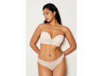 Bandeau coques fines bretelles amovibles - bonnet D