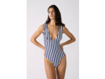 Maillot 1 pièce rayé