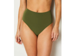 Culotte bikini taille haute bas de maillot