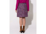 Jupe courte unie VIOLET
