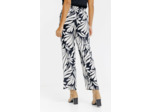 Pantalon large fluide imprimé