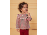Blouse à carreaux