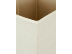 Cube de rangement en velours côtelé