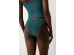 Bikini high leg en matière extensible bas de maillot