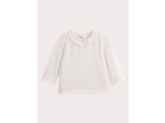 Brassière écrue pour bébé fille