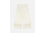 Pantalon large en crochet