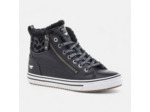 Baskets hautes Femme noir