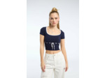 Pull à manches courtes