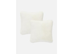 Lot de 2 coussins carrés à point de feston