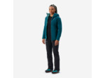 Doudoune synthétique d'alpinisme femme - alpinism vert fonçé