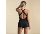 Maillot de bain 1 Pièce Jupe Femme Pearl Noir
