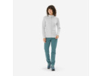 Veste polaire de randonnee mh 500. femme grise
