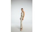 Jupe midi tissée