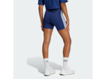 Short cycliste de fitness femme, bleu