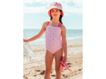 Maillot de bain une pièce réversible imprimé