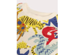 T-shirt écru imprimé jungle pour garçon