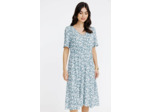 Robe midi imprimée