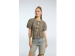 Blouse à manches bouffantes