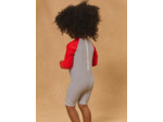 Combinaison de bain UPF 50+ rayée