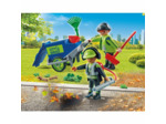 Agents entretien voirie avec équipement Playmobil City Action 71434