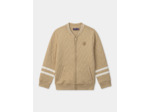 Veste Teddy marron matelassée Garçon