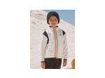 Gilet blanc zippé pour garçon