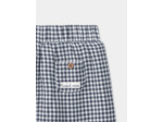 Pantalon fourré à carreaux