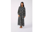 Robe longue de plage imprimée