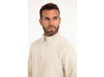 Pull Col Montant Doublé Polaire