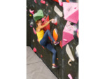 LEGGING D'ESCALADE-VERTIKA BORDEAUX ET BLEU DENIM FEMME