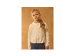 Gilet écru pour filles