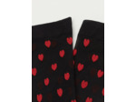 Chaussettes à motif cœurs intégral
