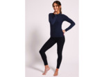 T-shirt col rond Comfort Thermolactyl 4 femme - Bleu