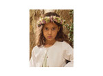 Gilet écru pour filles