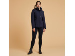 Veste équitation chaude et imperméable femme - 580 marine
