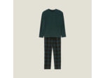 Ensemble pyjama en flanelle - Vert