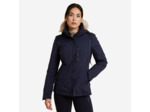 Veste équitation chaude et imperméable femme - 580 marine