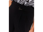 Pantalon long droit uni NOIR Femme