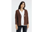 Cardigan maille fantaisie