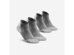 Chaussette Hike 100 Low - Grise - Lot de 2 paires