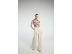 Pantalon à jambe large