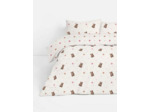 Parure de lit double à motif ourson
